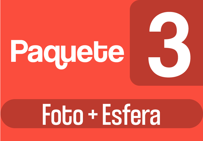 Paquete 3 C - Foto + Esfera