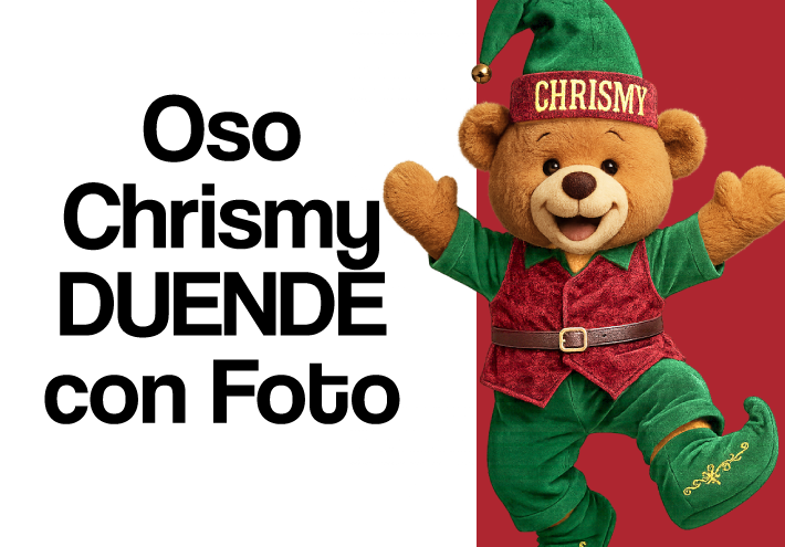 Oso Chrismy Duende con Foto